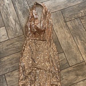 Short sequin dress